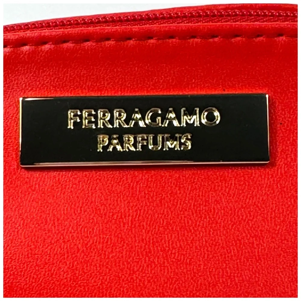 Ferragamo Cosmetic Make-Up Toiletry Bag
